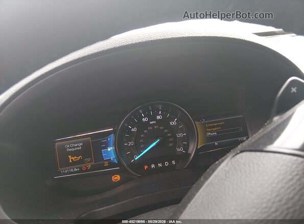 1FM5K8D84HGD41009 2017 FORD EXPLORER Black Vista de los asientos traseros