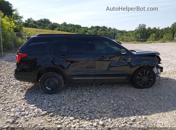 1FM5K8D84KGA38948 2019 FORD EXPLORER Черный Панорамный вид салона 360°