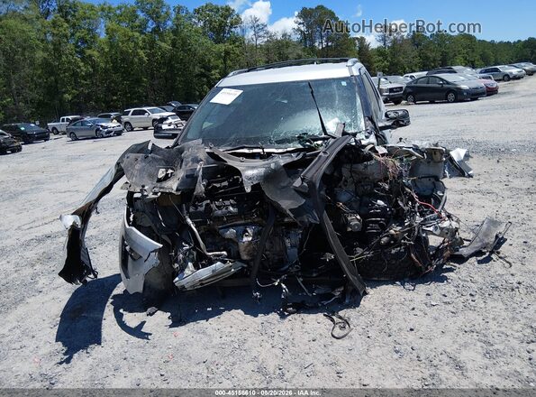 1FM5K8D84KGA74896 2019 FORD EXPLORER Silver Widok wnętrza z tyłu