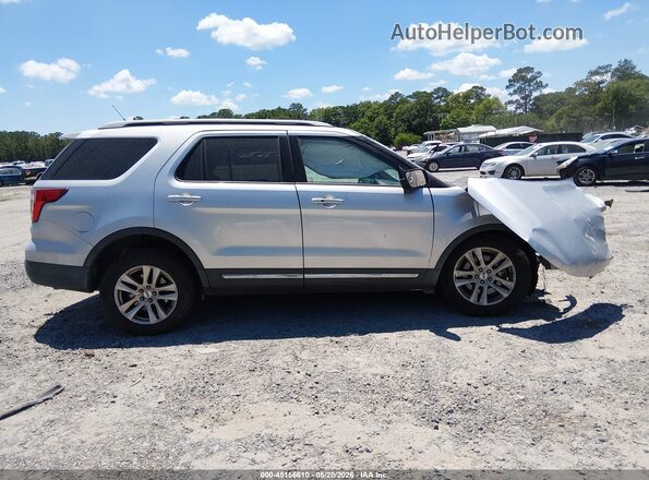 1FM5K8D84KGA74896 2019 FORD EXPLORER Silver Widok wnętrza 360 stopni