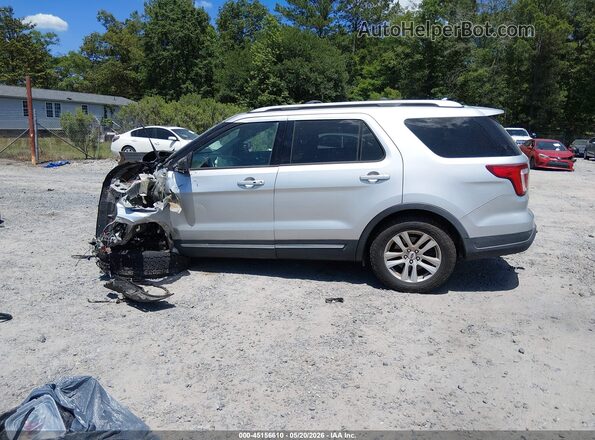 1FM5K8D84KGA74896 2019 FORD EXPLORER Silver 