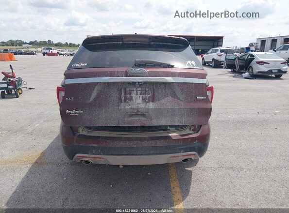 1FM5K8D85GGC12467 2016 FORD EXPLORER Burgundy 