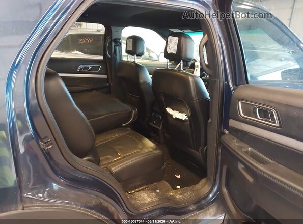 1FM5K8D85HGA86337 2017 FORD FORD EXPLORER Blue Вид наклейки з VIN-кодом