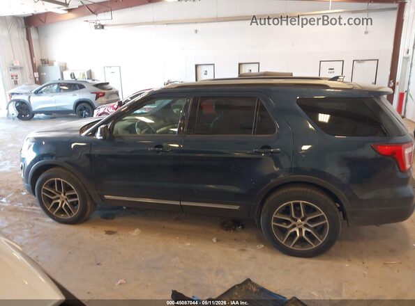 1FM5K8D85HGA86337 2017 FORD FORD EXPLORER Blue Панорамний вид салону 360°