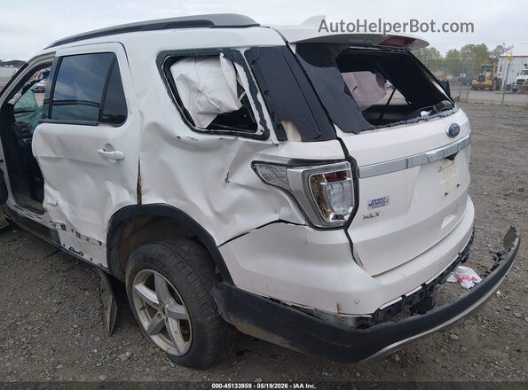 1FM5K8D85HGC80673 2017 FORD EXPLORER White Вид спереду