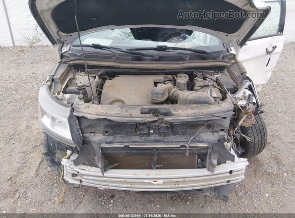 1FM5K8D85HGC80673 2017 FORD EXPLORER White Вид ззаду