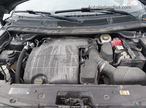1FM5K8D85HGE20253 2017 FORD FORD EXPLORER Серый Вид сзади