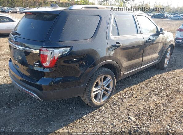 1FM5K8D86GGA16778 2016 FORD FORD EXPLORER Черный Задняя правая четверть
