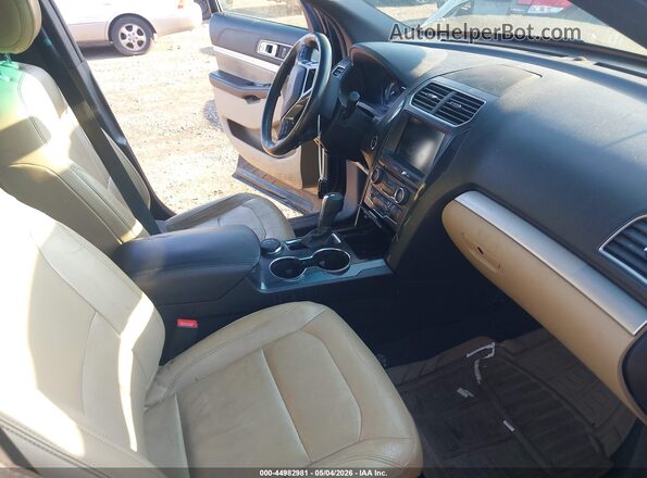 1FM5K8D86GGA16778 2016 FORD FORD EXPLORER Черный Вид салона спереди