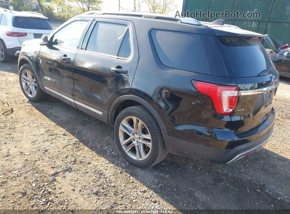 1FM5K8D86GGA16778 2016 FORD FORD EXPLORER Черный Задняя левая четверть