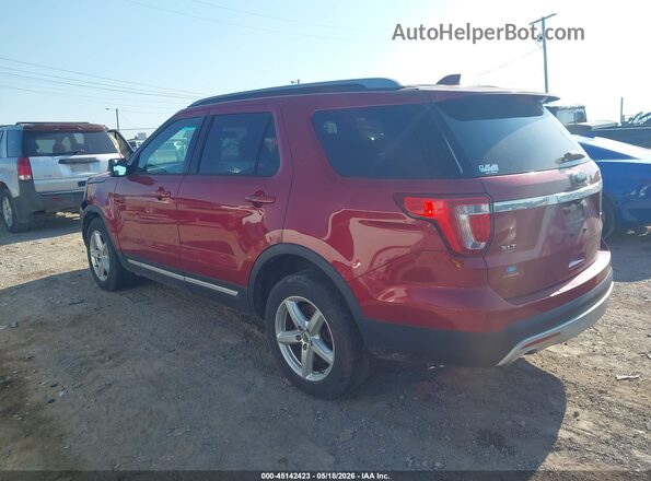 1FM5K8D86GGC05835 2016 FORD EXPLORER Red 