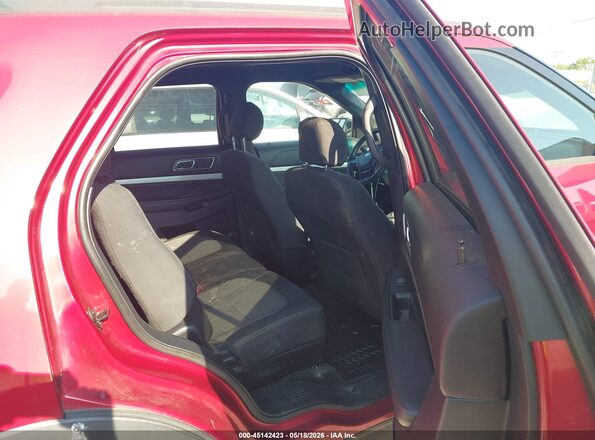 1FM5K8D86GGC05835 2016 FORD EXPLORER Red 