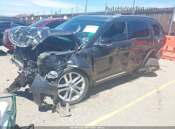 1FM5K8D86GGC95097 2016 FORD FORD EXPLORER Черный Передняя левая четверть
