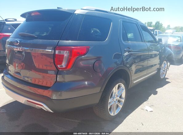 1FM5K8D86GGC95097 2016 FORD FORD EXPLORER Черный Задняя правая четверть