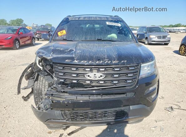 1FM5K8D86HGD98053 2017 FORD EXPLORER Black 