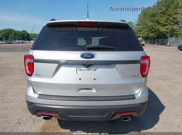 1FM5K8D86JGC38213 2018 FORD EXPLORER Silver 