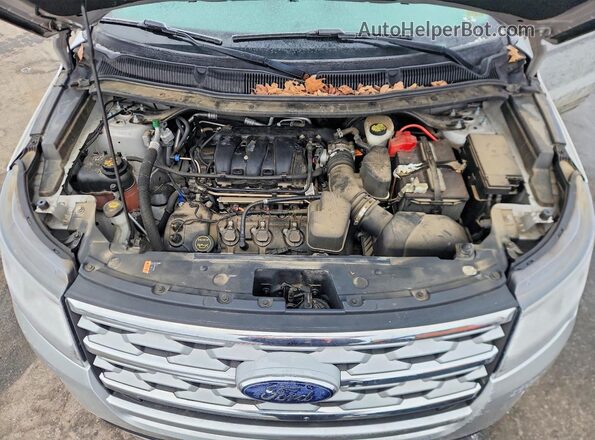 1FM5K8D86JGC89663 2018 FORD EXPLORER Gray 