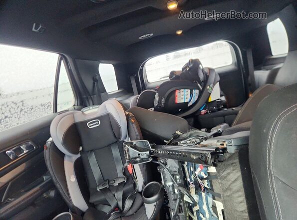 1FM5K8D86JGC89663 2018 FORD EXPLORER Gray 