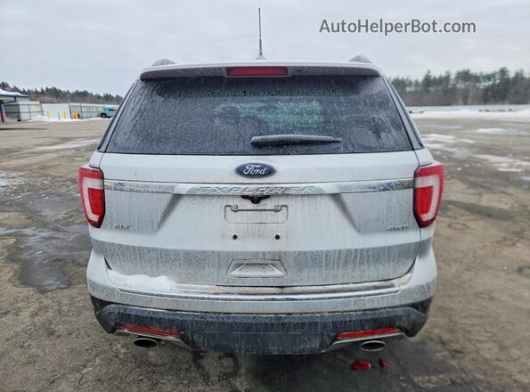 1FM5K8D86JGC89663 2018 FORD EXPLORER Gray 
