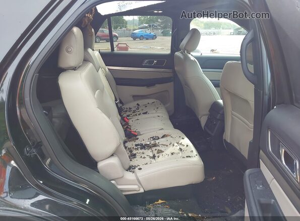 1FM5K8D86KGA50650 2019 FORD EXPLORER Black Widok naklejki z numerem VIN
