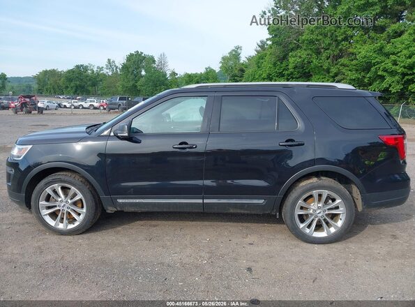 1FM5K8D86KGA50650 2019 FORD EXPLORER Black Widok wnętrza 360 stopni