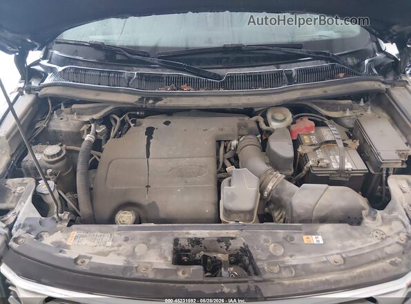 1FM5K8D87HGA69023 2017 FORD EXPLORER Gray უკანა ხედი