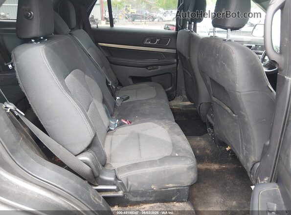 1FM5K8D87KGA03076 2019 FORD EXPLORER Gray Вид наклейки з VIN-кодом