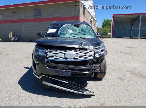 1FM5K8D87KGA03076 2019 FORD EXPLORER Gray 