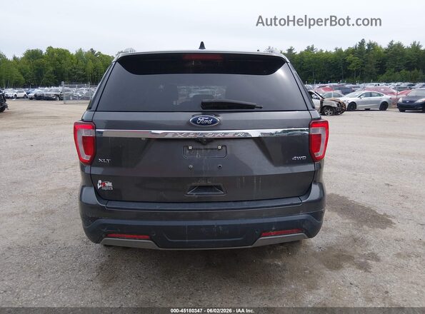 1FM5K8D87KGA03076 2019 FORD EXPLORER Gray 
