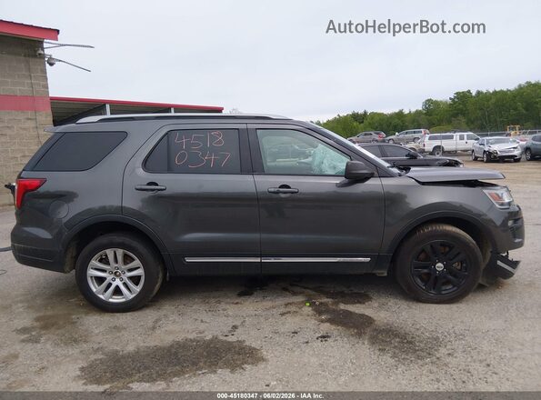 1FM5K8D87KGA03076 2019 FORD EXPLORER Gray Панорамний вид салону 360°