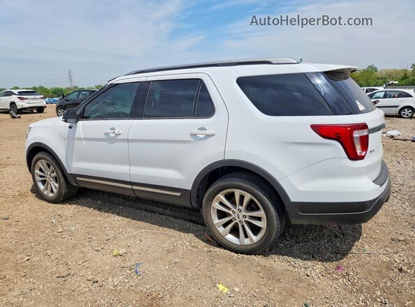 1FM5K8D87KGA38278 2019 FORD EXPLORER White Tył lewy