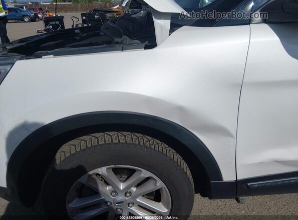 1FM5K8D88GGA54612 2016 FORD EXPLORER White 