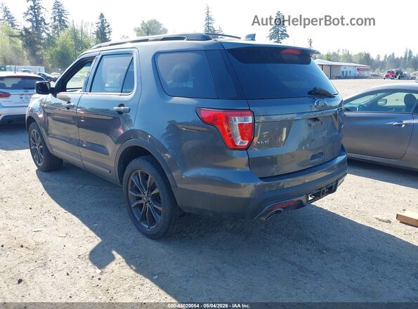 1FM5K8D88HGA70746 2017 FORD FORD EXPLORER Gray 