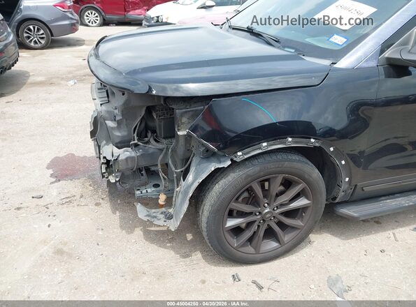 1FM5K8D88HGC20368 2017 FORD FORD EXPLORER Черный Вид спереди