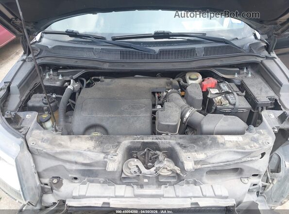 1FM5K8D88HGC20368 2017 FORD FORD EXPLORER Черный Вид сзади