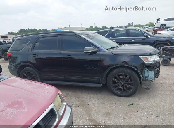 1FM5K8D88HGC20368 2017 FORD FORD EXPLORER Черный Вид задней части салона