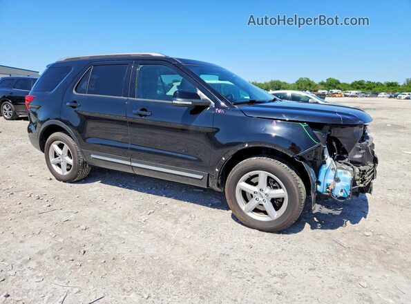 1FM5K8D88HGD54250 2017 FORD EXPLORER Black წინა მარჯვენა