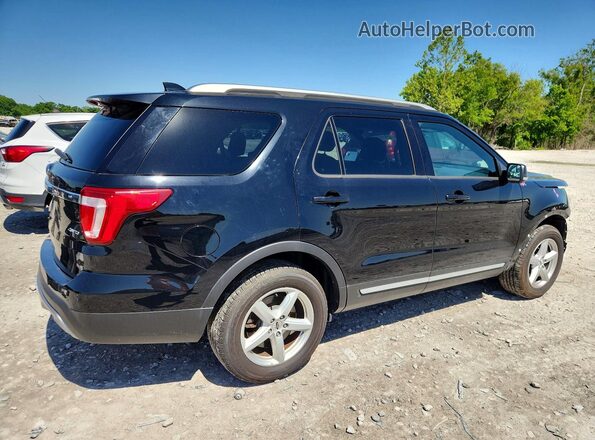 1FM5K8D88HGD54250 2017 FORD EXPLORER Black უკანა მარჯვენა