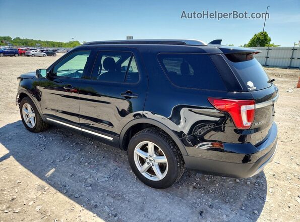 1FM5K8D88HGD54250 2017 FORD EXPLORER Black უკანა მარცხენა