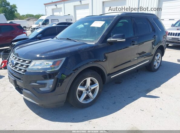 1FM5K8D89GGA25233 2016 FORD EXPLORER Black 