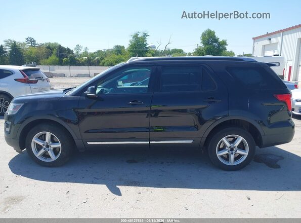 1FM5K8D89GGA25233 2016 FORD EXPLORER Black 