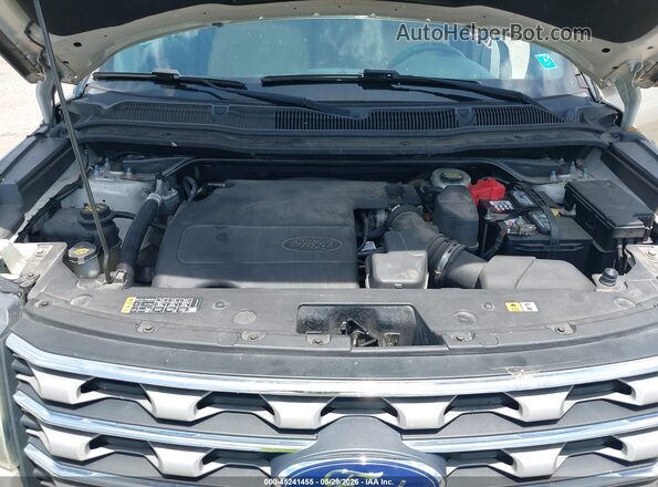 1FM5K8D89HGA52059 2017 FORD EXPLORER Beige უკანა ხედი