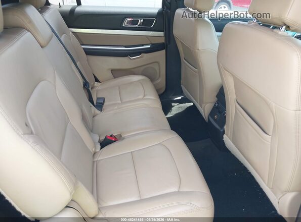 1FM5K8D89HGA52059 2017 FORD EXPLORER Beige VIN კოდის სტიკერის ხედი