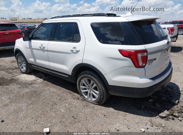 1FM5K8D89JGA16488 2018 FORD EXPLORER White Rear left