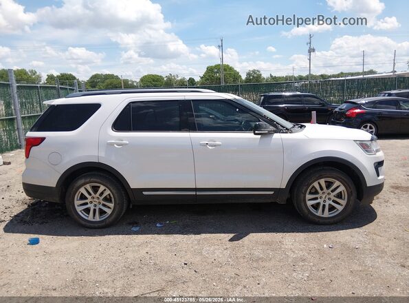 1FM5K8D89JGA16488 2018 FORD EXPLORER White Rear interior view