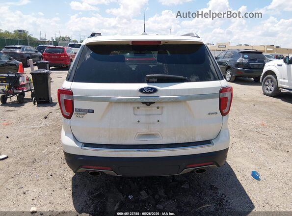 1FM5K8D89JGA16488 2018 FORD EXPLORER White 