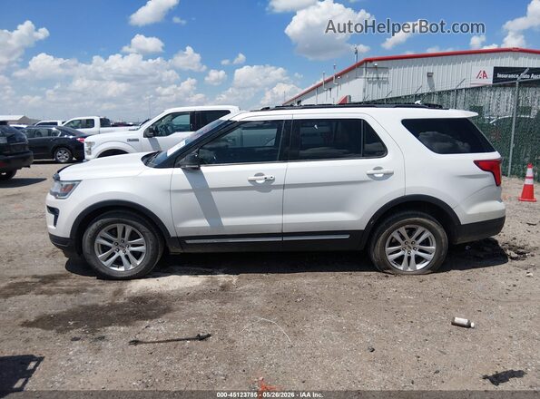1FM5K8D89JGA16488 2018 FORD EXPLORER White 360 interior view