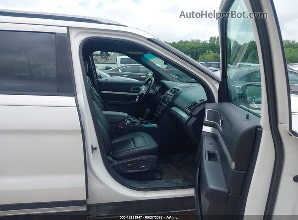 1FM5K8D8XGGC84474 2016 FORD EXPLORER Белый Вид салона спереди