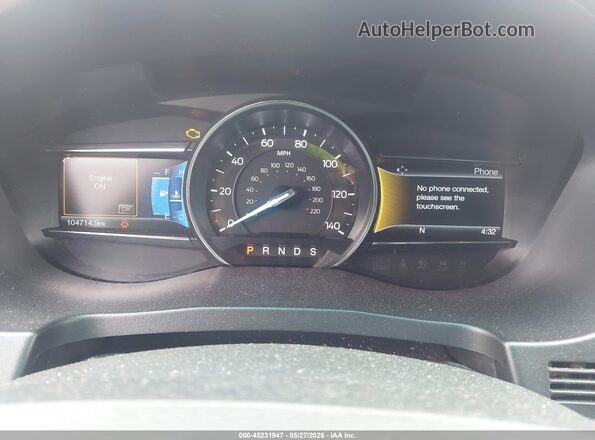 1FM5K8D8XGGC84474 2016 FORD EXPLORER Белый Вид задних сидений