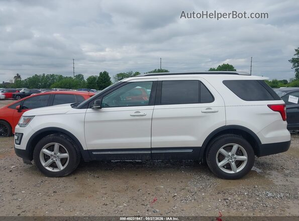 1FM5K8D8XGGC84474 2016 FORD EXPLORER Белый Панорамный вид салона 360°